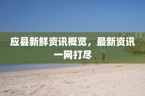 应县新鲜资讯概览，最新资讯一网打尽