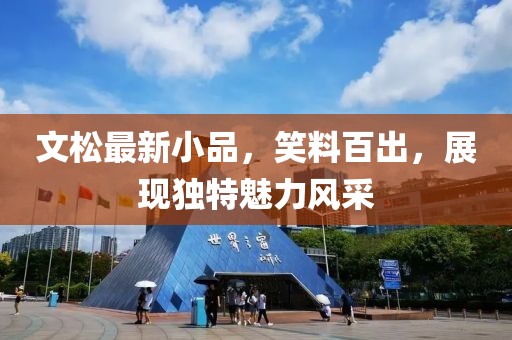 文松最新小品，笑料百出，展现独特魅力风采