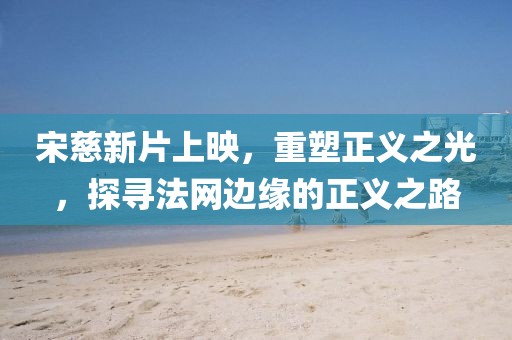宋慈新片上映，重塑正义之光，探寻法网边缘的正义之路