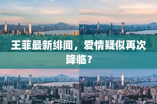 王菲最新绯闻，爱情疑似再次降临？