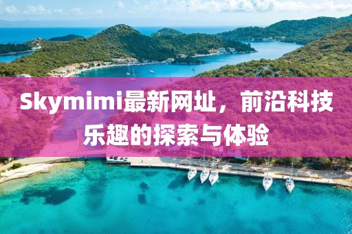 Skymimi最新网址，前沿科技乐趣的探索与体验