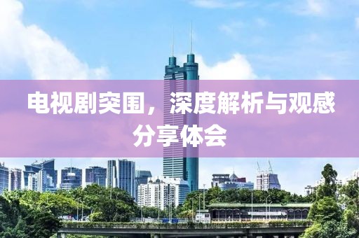 电视剧突围，深度解析与观感分享体会
