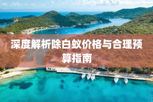 深度解析除白蚁价格与合理预算指南