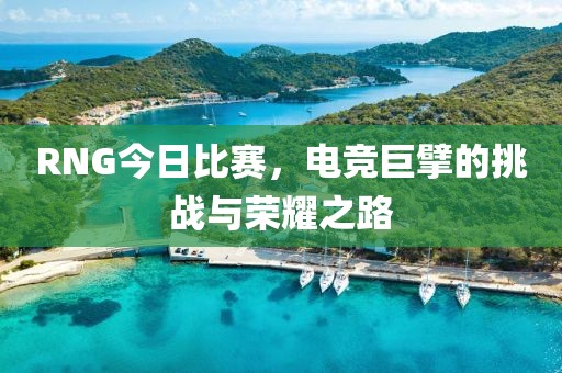 RNG今日比赛，电竞巨擘的挑战与荣耀之路