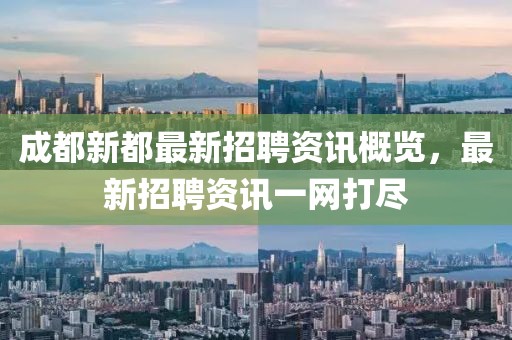 成都新都最新招聘资讯概览，最新招聘资讯一网打尽