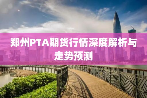 郑州PTA期货行情深度解析与走势预测