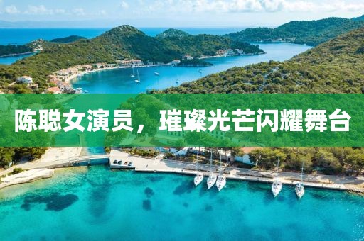 陈聪女演员，璀璨光芒闪耀舞台