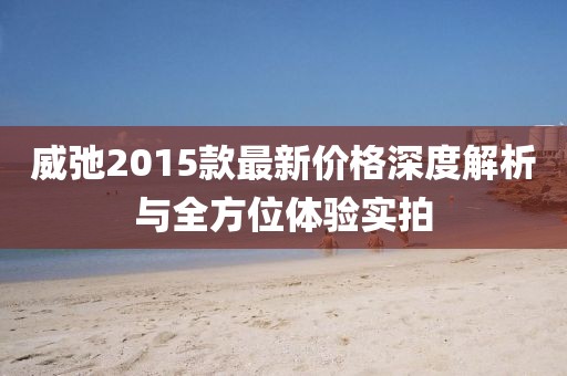 威弛2015款最新价格深度解析与全方位体验实拍