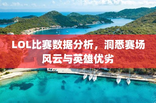 LOL比赛数据分析，洞悉赛场风云与英雄优劣