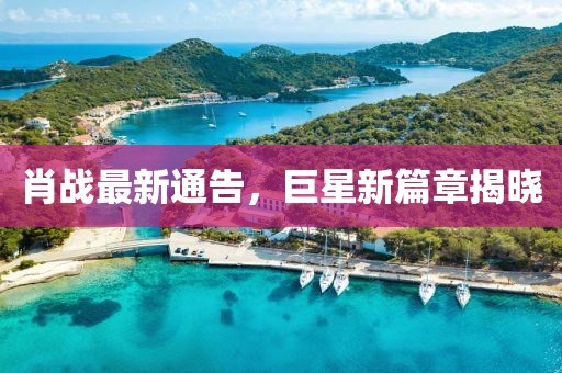肖战最新通告，巨星新篇章揭晓