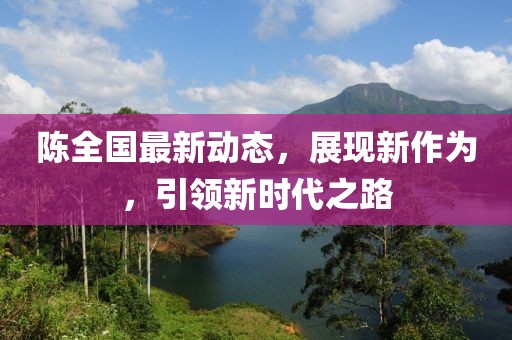陈全国最新动态，展现新作为，引领新时代之路