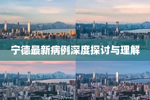 宁德最新病例深度探讨与理解