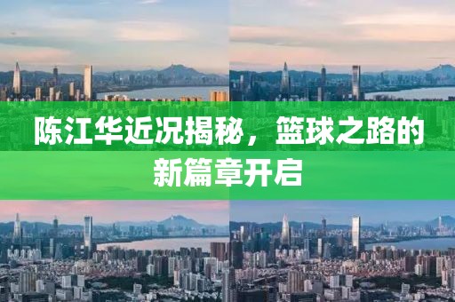 陈江华近况揭秘，篮球之路的新篇章开启