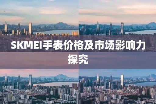 SKMEI手表价格及市场影响力探究