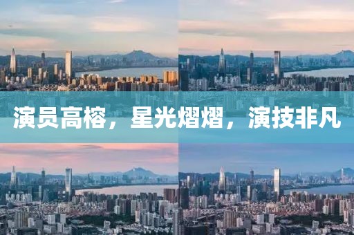 演员高榕，星光熠熠，演技非凡