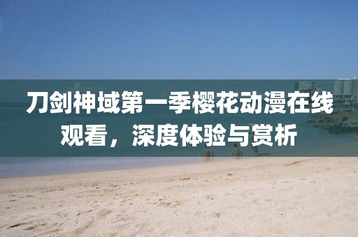 刀剑神域第一季樱花动漫在线观看，深度体验与赏析
