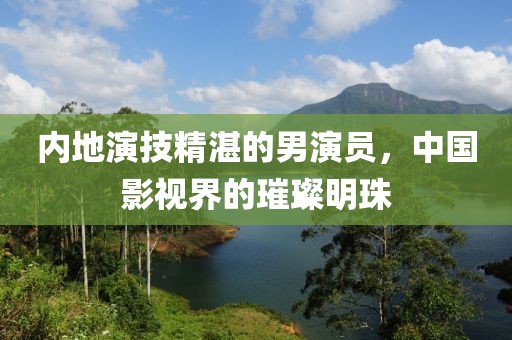 内地演技精湛的男演员，中国影视界的璀璨明珠