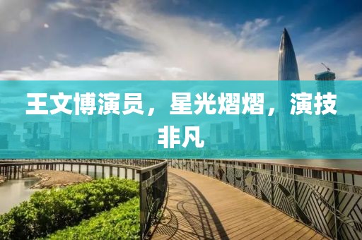 王文博演员，星光熠熠，演技非凡