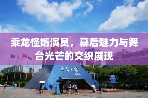 乘龙怪婿演员，幕后魅力与舞台光芒的交织展现