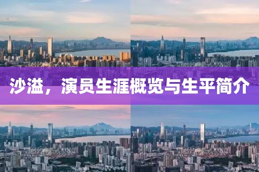 沙溢，演员生涯概览与生平简介