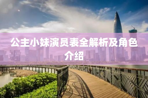 公主小妹演员表全解析及角色介绍