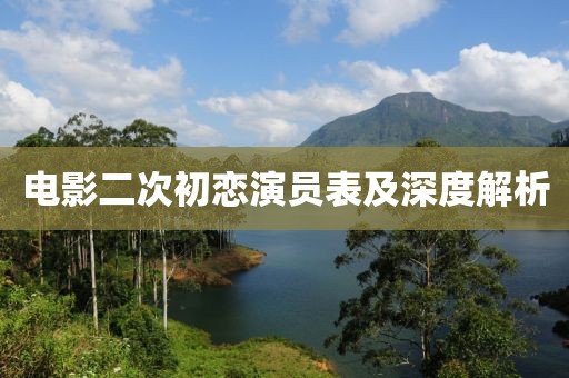电影二次初恋演员表及深度解析