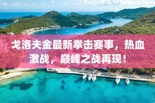 戈洛夫金最新拳击赛事，热血激战，巅峰之战再现！