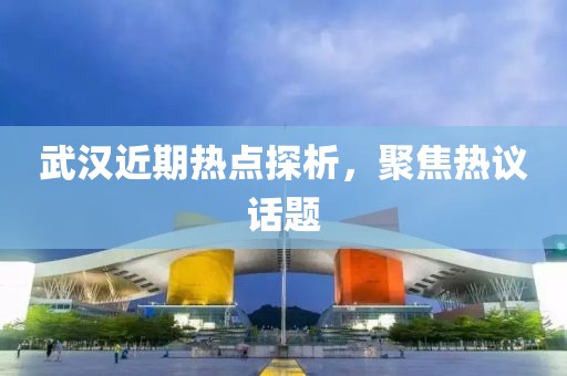 武汉近期热点探析，聚焦热议话题