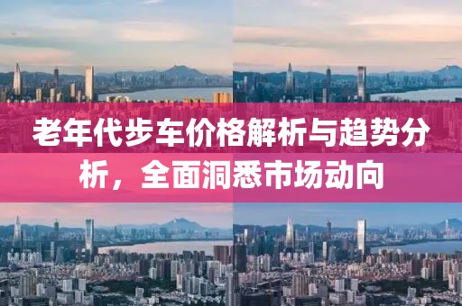 老年代步车价格解析与趋势分析，全面洞悉市场动向