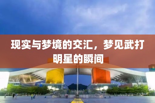 现实与梦境的交汇，梦见武打明星的瞬间