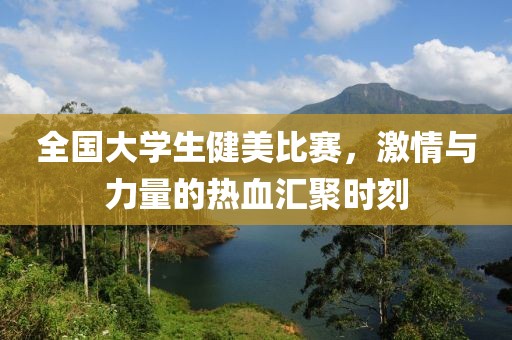全国大学生健美比赛，激情与力量的热血汇聚时刻