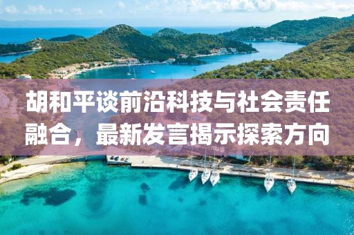 胡和平谈前沿科技与社会责任融合，最新发言揭示探索方向