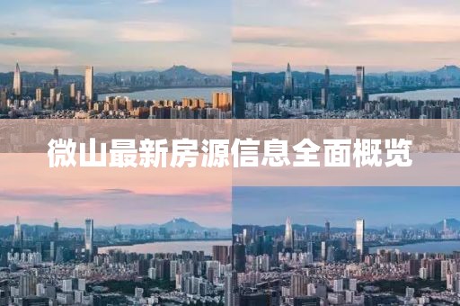 微山最新房源信息全面概览