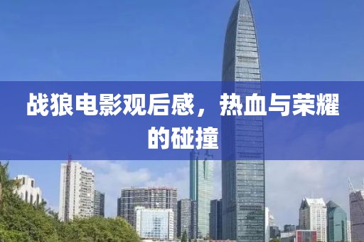 战狼电影观后感，热血与荣耀的碰撞
