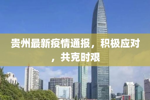 贵州最新疫情通报，积极应对，共克时艰