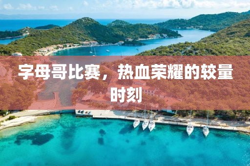 字母哥比赛，热血荣耀的较量时刻