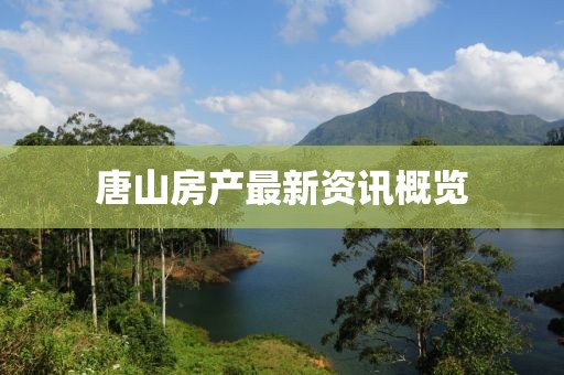 唐山房产最新资讯概览