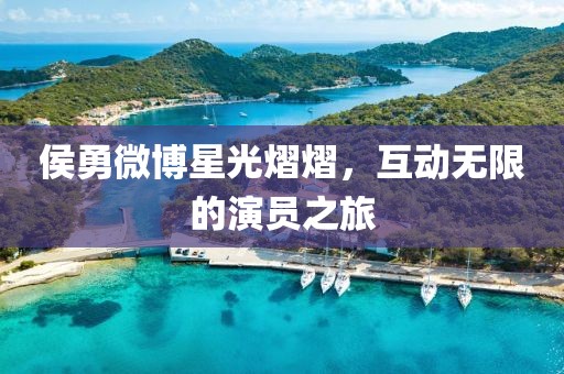 侯勇微博星光熠熠，互动无限的演员之旅