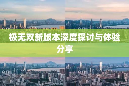 极无双新版本深度探讨与体验分享