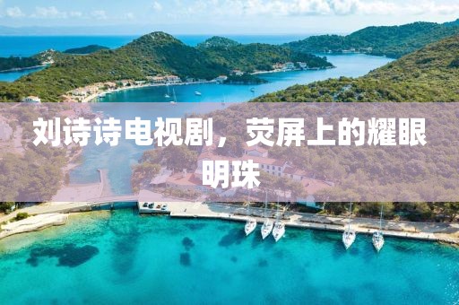 刘诗诗电视剧，荧屏上的耀眼明珠