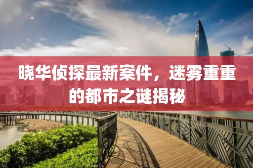 晓华侦探最新案件，迷雾重重的都市之谜揭秘
