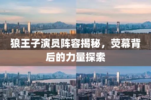 狼王子演员阵容揭秘，荧幕背后的力量探索