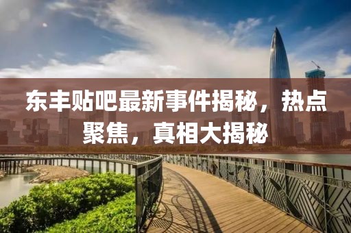 东丰贴吧最新事件揭秘，热点聚焦，真相大揭秘