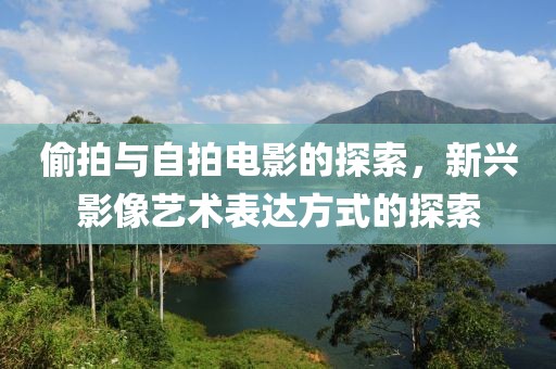 偷拍与自拍电影的探索，新兴影像艺术表达方式的探索