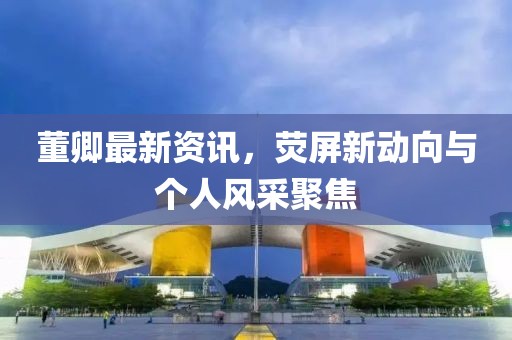 董卿最新资讯，荧屏新动向与个人风采聚焦