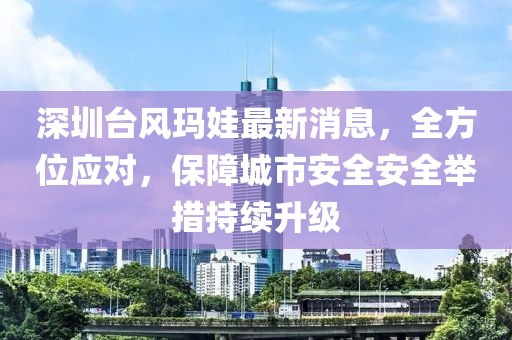 深圳台风玛娃最新消息，全方位应对，保障城市安全安全举措持续升级
