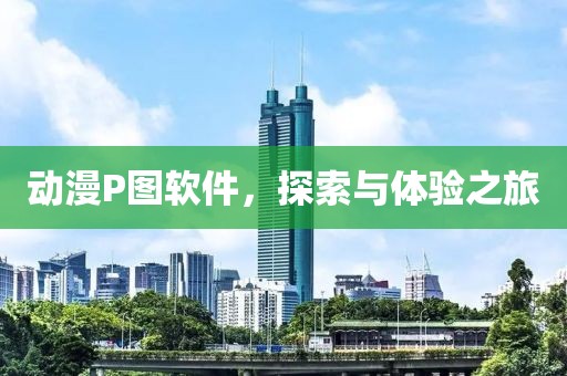 动漫P图软件，探索与体验之旅