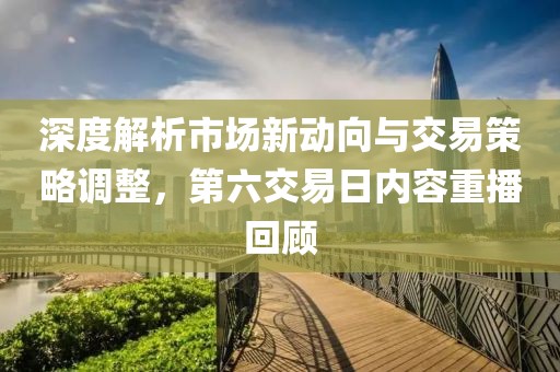 深度解析市场新动向与交易策略调整，第六交易日内容重播回顾