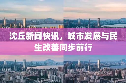 沈丘新闻快讯，城市发展与民生改善同步前行