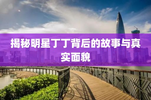 揭秘明星丁丁背后的故事与真实面貌